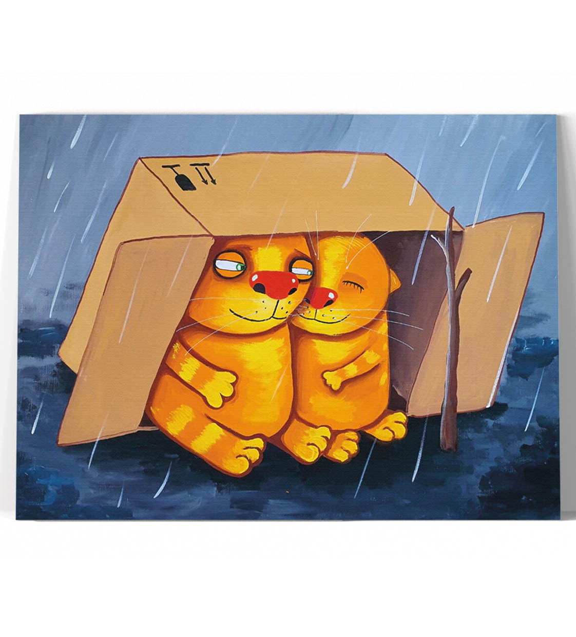 Принт "Рай в шалаше" 20x25