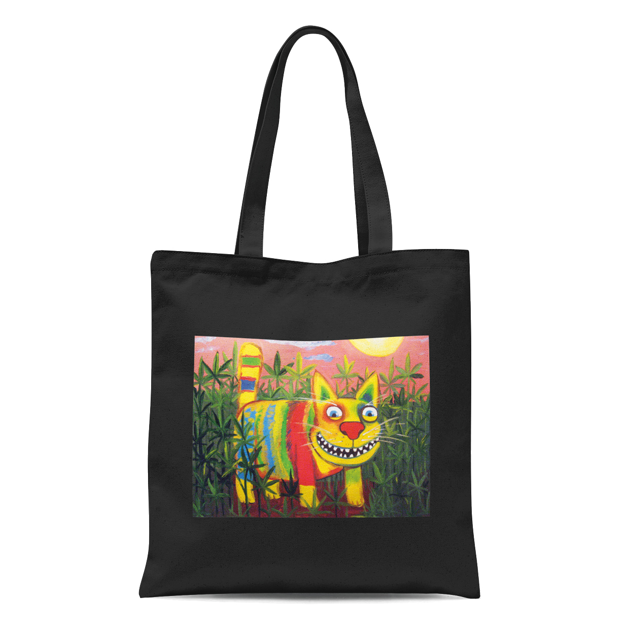 Сумка "Кот в конопле"