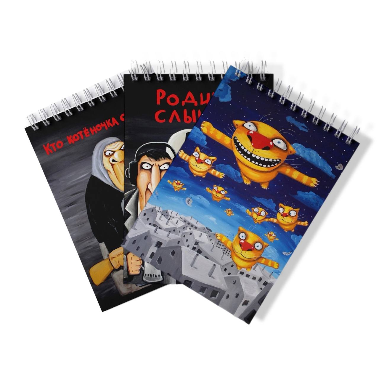 3 блокнота Васи Ложкина