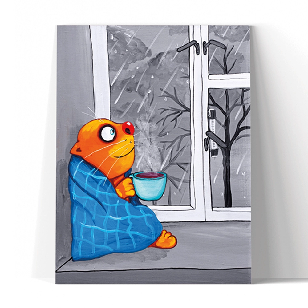 Принт "Дома"